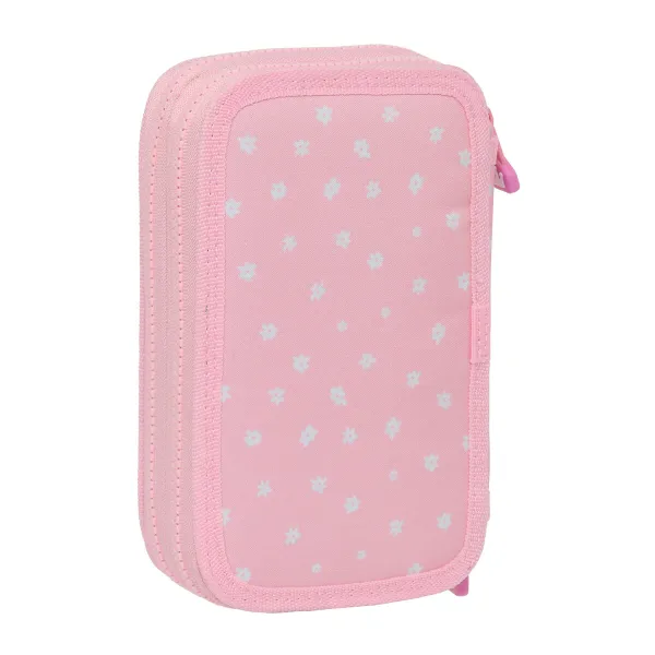 Tuplapenaali Glow Lab Sweet home Pinkki 12.5 x 19.5 x 4 cm (28 Kappaletta)