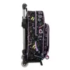 Skolas mugursoma ar riteņiem Monster High Melns 28 x 34 x 10 cm