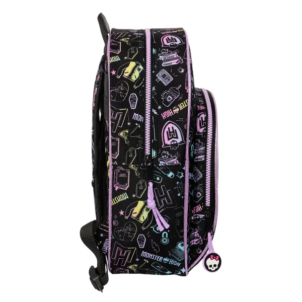 Детский рюкзак Monster High Чёрный 28 x 34 x 10 cm