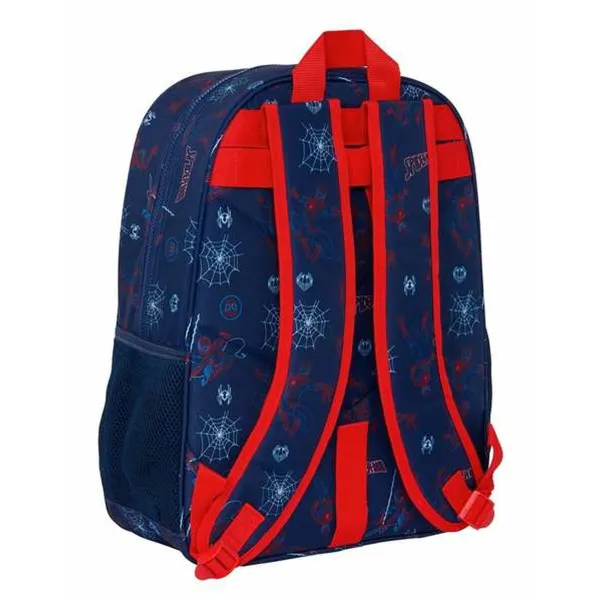 Skolas soma Spider-Man Neon Tumši Zils 33 x 42 x 14 cm