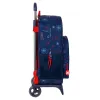 Mokyklinė kuprinė su ratukais Spider-Man Neon Tamsiai mėlyna 33 x 42 x 14 cm