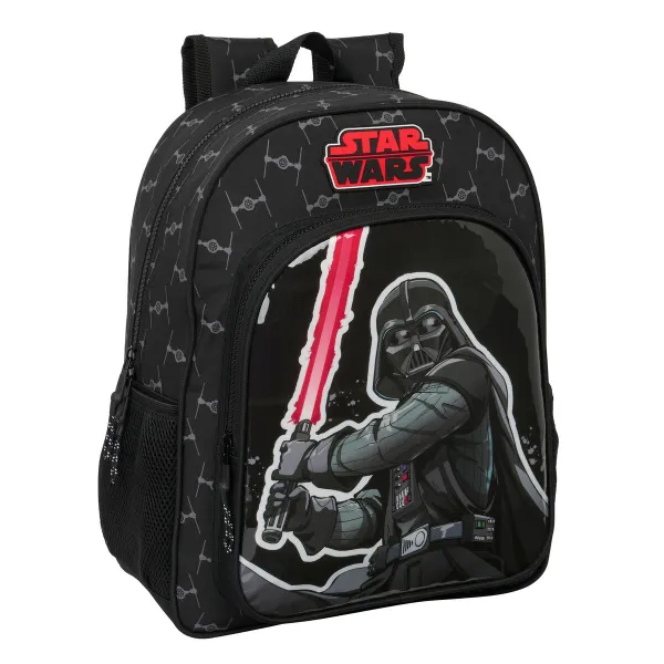 Koululaukku Star Wars The fighter Musta 32 X 38 X 12 cm