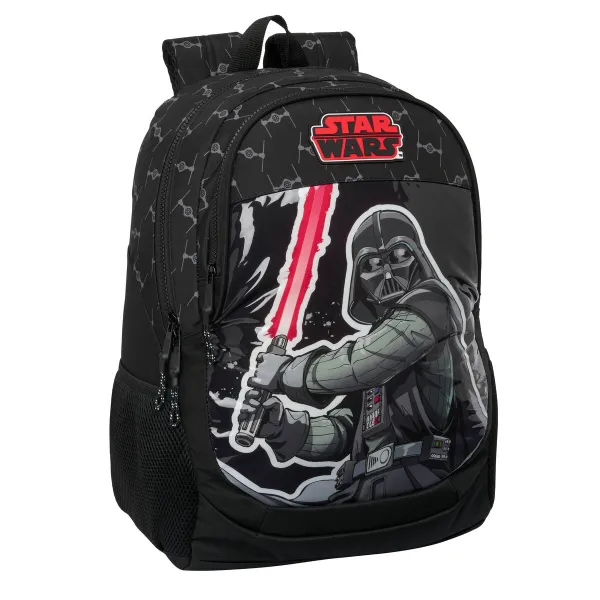Skolas soma Star Wars The fighter Melns 32 x 44 x 16 cm