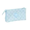 Triple Carry-all Glow Lab Cisnes Light Blue 22 x 12 x 3 cm