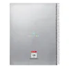 Book of Rings Benetton Silver Silver A4 120 Sheets