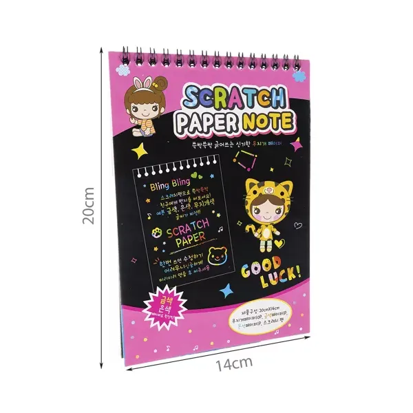 Kraapimiskaartide komplekt + puidust pliiats 22449