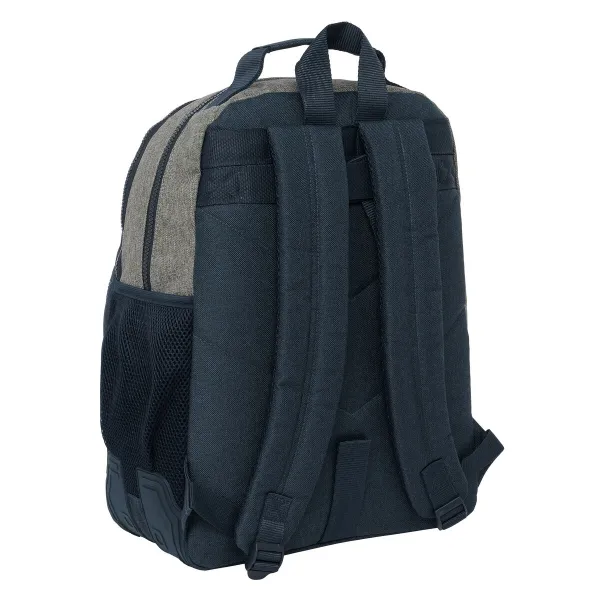 Skolas soma Kappa Dark navy Pelēks Tumši Zils 32 x 42 x 15 cm