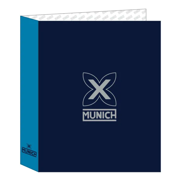 Rengaskansio Munich Nautic Laivastonsininen A4 27 x 33 x 6 cm