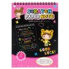 Kraapimiskaartide komplekt + puidust pliiats 22449