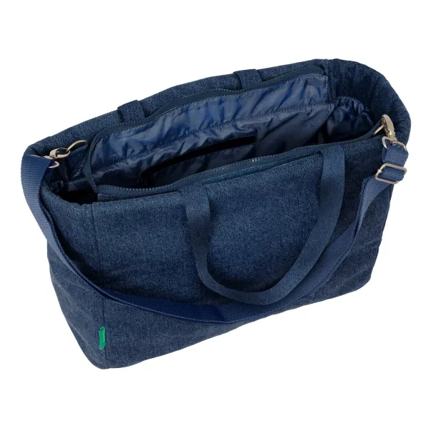 Laukku Benetton Denim Sininen 40 x 31 x 17 cm