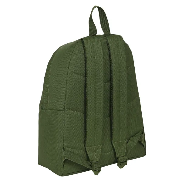 Koululaukku Munich Bright khaki Vihreä 33 x 42 x 15 cm