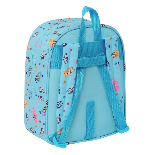 Skolas soma Bluey Debesu zils 22 x 27 x 10 cm