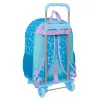 Reppu pyörillä Lilo & Stitch Hawaii Sininen 33 x 42 x 14 cm