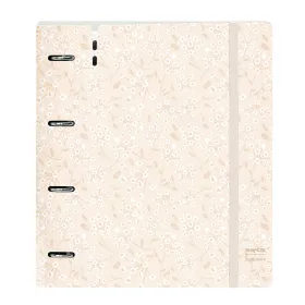Ring binder Safta Light pink flowers