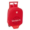Skolas mugursoma ar riteņiem Sevilla Fútbol Club Sarkans 22 x 27 x 10 cm