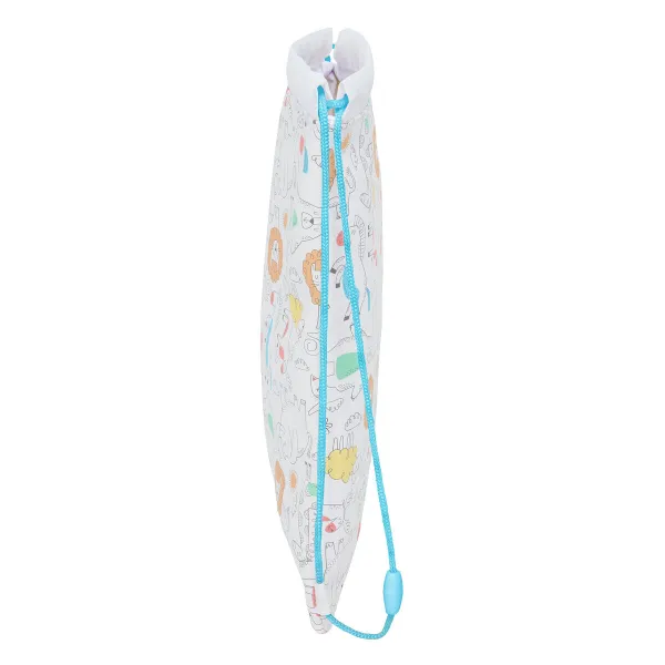 Backpack with Strings Safta Zoo Beige 26 x 34 x 1 cm