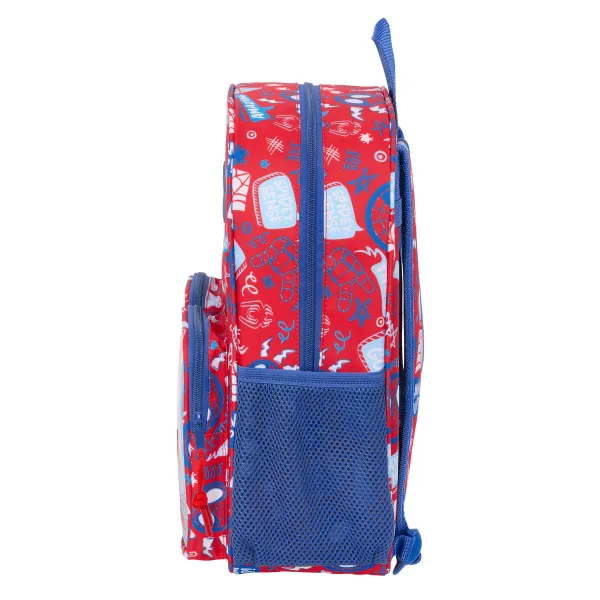 Koululaukku Spider-Man Rescue Sininen Punainen 26 x 34 x 11 cm