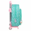 Mokyklinė kuprinė su ratukais Peppa Pig Pretty flowers Geltona Mėtos 26 x 11 x 67 cm 26 x 34 x 11 cm