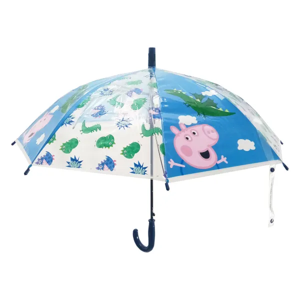 Lietussargs Peppa Pig Pretty flowers Dzeltens Piparmētra Ø 76 cm