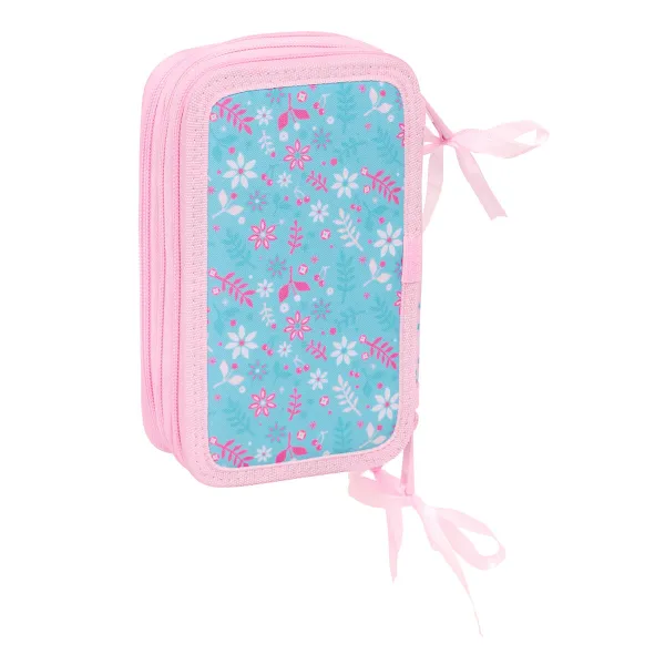 School Case with Accessories Glow Lab Swing Multicolour 12,5 x 19,5 x 5,5 cm 37 Pieces