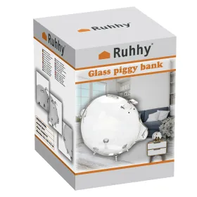 Piggy bank - stiklinė kiaulė Ruhhy 22588