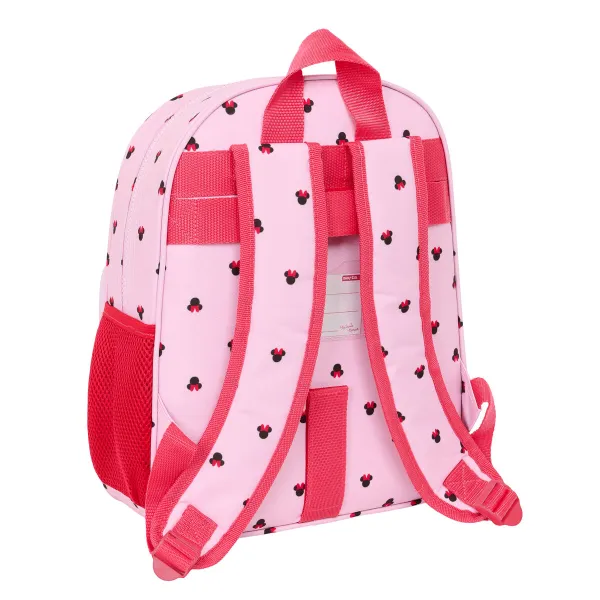 Skolas soma Minnie Mouse Naive Rozā 28 x 34 x 10 cm