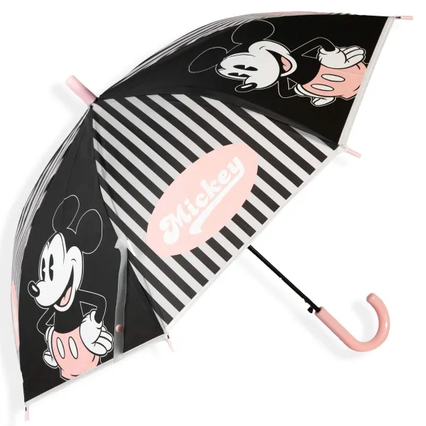 Lietussargs ar burbuļiem Mickey Mouse Good day Zils Ø 76 cm
