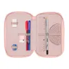 School Case with Accessories Lilo & Stitch Beach Pink 12,5 x 19,5 x 5,5 cm 37 Pieces