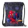 Kuprinė su virvutėmis Spider-Man Attack Juoda 26 x 34 x 1 cm