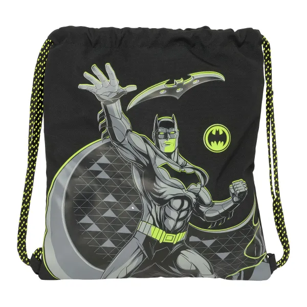 Mugursoma ar lencēm Batman Game over Melns 35 x 40 x 1 cm