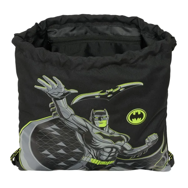 Kuprinė su virvutėmis Batman Game over Juoda 35 x 40 x 1 cm