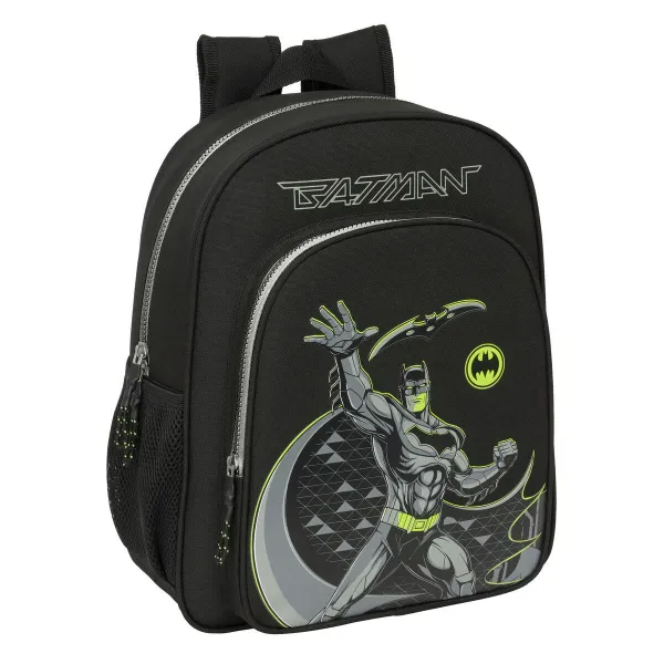 Skolas soma Batman Game over Melns 32 x 38 x 12 cm