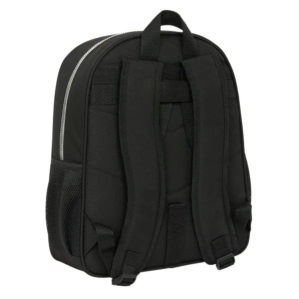 Skolas soma Batman Game over Melns 32 x 38 x 12 cm