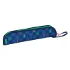 Recorder bag Benetton Damero Navy Blue 37 x 8 x 2 cm