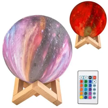 Kuuöölamp 15 cm 16 värvi