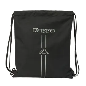 Kuprinė su virvutėmis Kappa Dark Juoda 35 x 40 x 1 cm