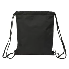 Kuprinė su virvutėmis Kappa Dark Juoda 35 x 40 x 1 cm
