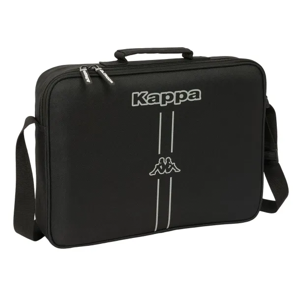Koululaukku Kappa Dark Musta 38 x 28 x 6 cm