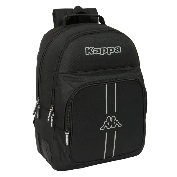 Skolas soma Kappa Dark Melns 32 x 42 x 15 cm