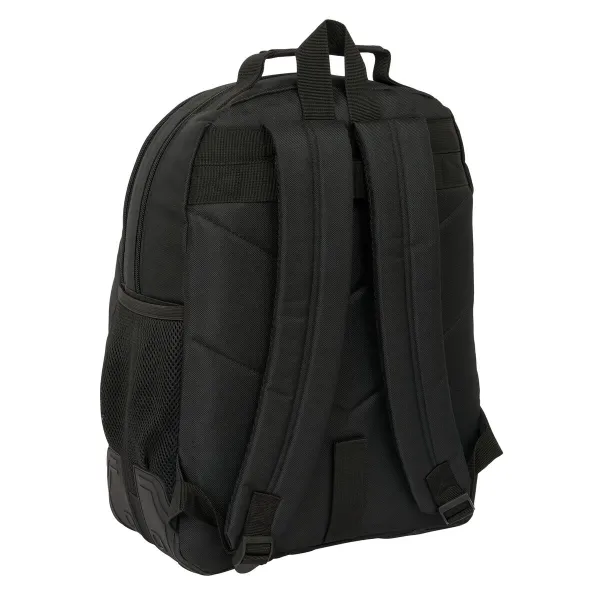 Koululaukku Kappa Dark Musta 32 x 42 x 15 cm