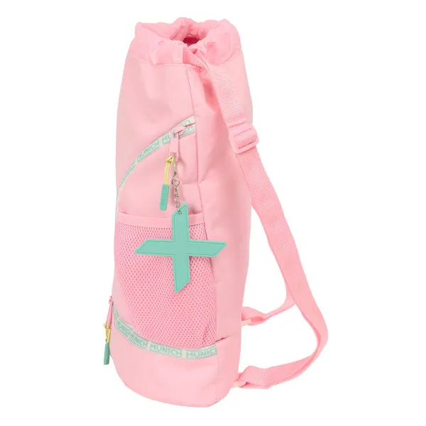 Backpack with Strings Munich Candy Pink 35 x 40 x 1 cm