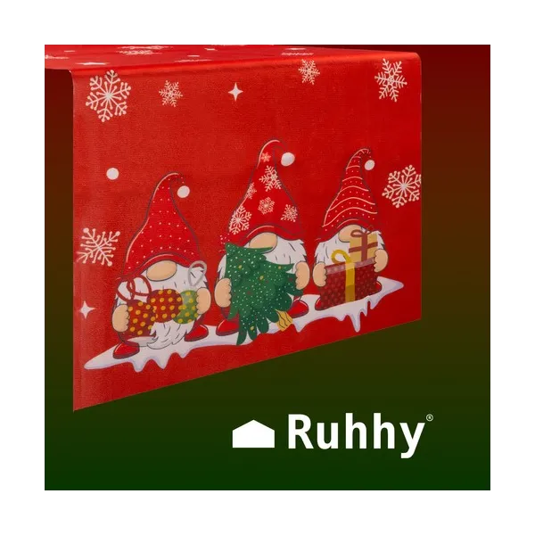 Christmas table runner 220x40cm Ruhhy 22483