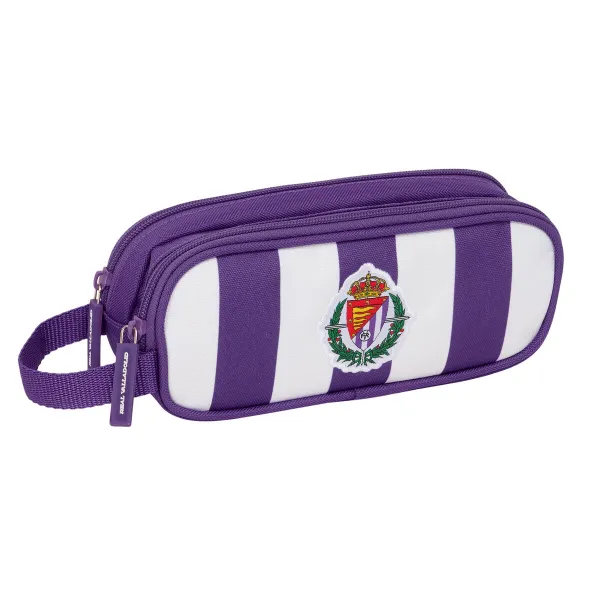 Ceļasoma Real Valladolid C.F. Balts Violets 21 x 8 x 6 cm