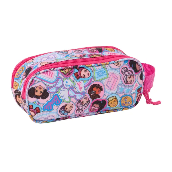 Double Carry-all Barbie Pink 21 x 8 x 6 cm 3D
