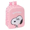 Bērnu soma Snoopy Rozā 22 x 27 x 10 cm 3D