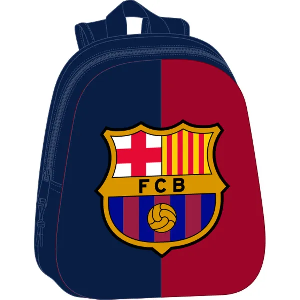 Vaikiškas krepšys F.C. Barcelona Mėlyna Kaštoninė 27 x 33 x 10 cm 3D