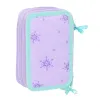 Тройной пенал Frozen Spirit Лиловый 12,5 x 19,5 x 5,5 cm 37 Предметы