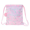 Backpack with Strings BlackFit8 Smile Blue Pink 35 x 40 x 1 cm