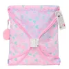 Backpack with Strings BlackFit8 Smile Blue Pink 35 x 40 x 1 cm