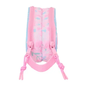 Double Carry-all BlackFit8 Smile Pink Light Blue 21 x 8 x 6 cm